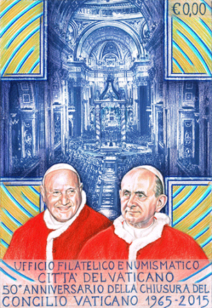 Disegno per custodia cartoline. Committente: Città del Vaticano, 2015.