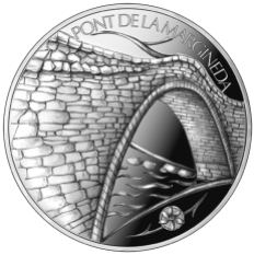 Disegno per recto moneta da 1,25€. Committente: Principato D’Andorra, 2021